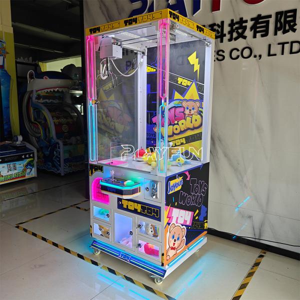 Vente à chaud ouvrir une machine à griffes magasin de poupées attrape-granne machine de jeu pièce de monnaie opérée arcade grue machine à griffes