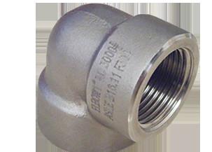ASME B16.11 Carbon Steel Forged Fittings Socket Weld 3000lbs SW Elbow
