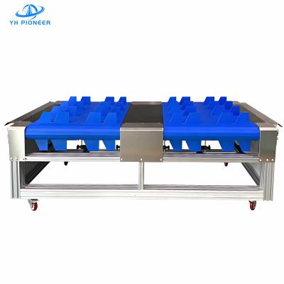 Precision Modular Plastic Chain Conveyor , Modular Belt Conveyor Systems 0.75KW