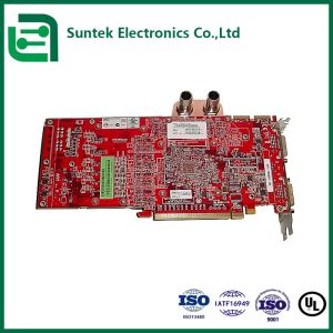 Printed Circuit Board Turnkey Manufacturer in China and Cambodia Red soldermask PCB ENIG Surface Finish