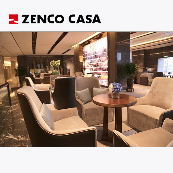 Легкий роскошный диван из одной ткани с кофейным столом из твердого дерева