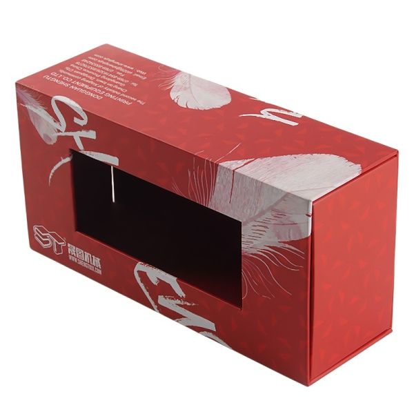 One Piece Paper Gift Box Shaped Magnetic Folding Gift Box Customization