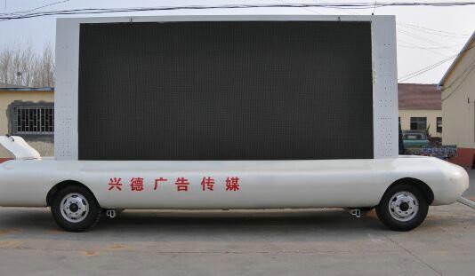 High Brightness SMD P6 Full Color LED Display For Mobile Led Truck Advertising
