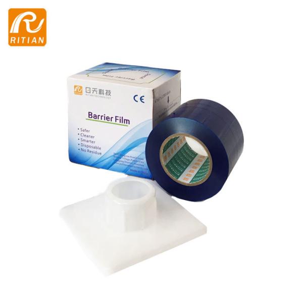 folhas perfuradas do filme 10cm transparente x 15cm da barreira da proteção de superfície dental adesiva da espessura de 0.05mm x 1200