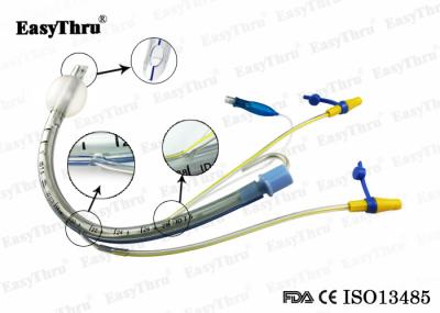 Tubo endotraqueal luminoso de sucção descartável com respiração de punho Anestesiologia