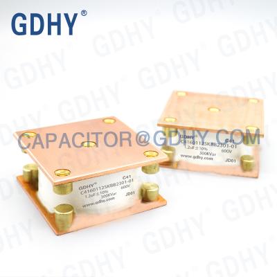 capacitor de refrigeração água do aquecimento de indução 600V 120nF 300KVAR