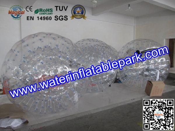 Custom Inflatable Zorb Ball Rental  / TPU Zorbing Bumper Ball