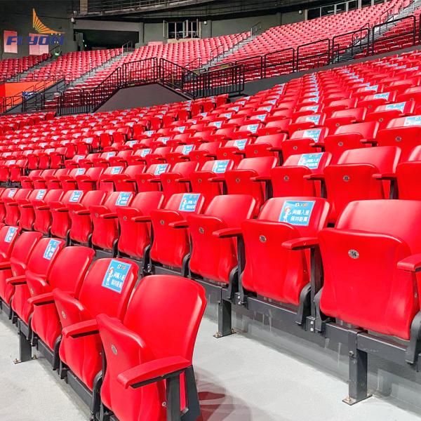 Bancos de estádio de plástico de alta resistência climática para assentos de estádio