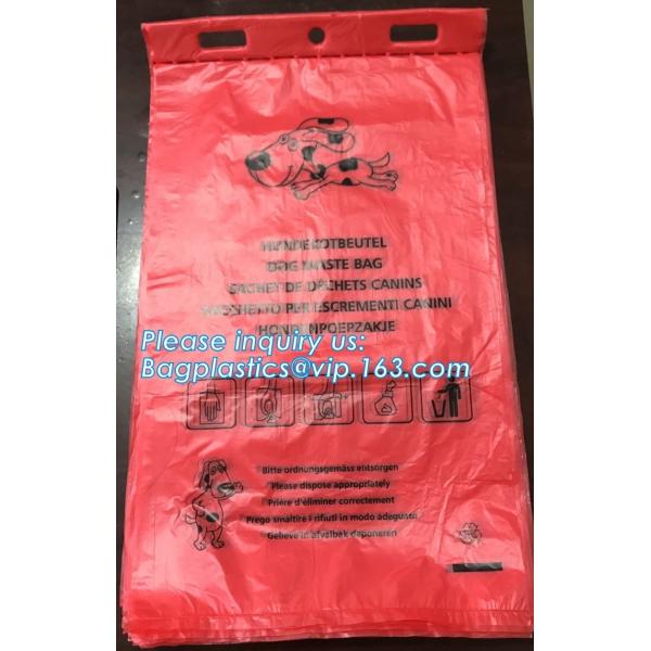 100% Compostable Cornstarchbags, Biodegradable Dog Poop Bags, Gloves Eco Friendly Pet Waste Bag, Doggie Poo, Extra