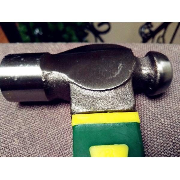 Ball Pein Hammer(XL-0049) with polishing surface, colored rubber handle and good price