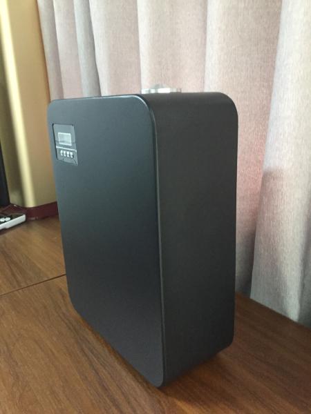 17w 500ml Oil Bottle Scent Delivery System for Medium Area , 250*110*320mm Metal Air Aroma Machine BW2000