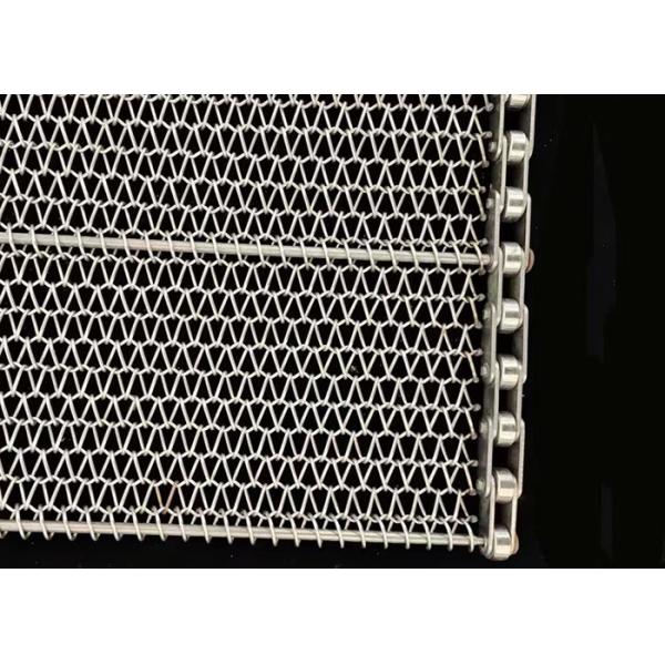 1mm Wire Mesh Conveyor Belt Stainless Steel Balanced Weave Spiral For Baking