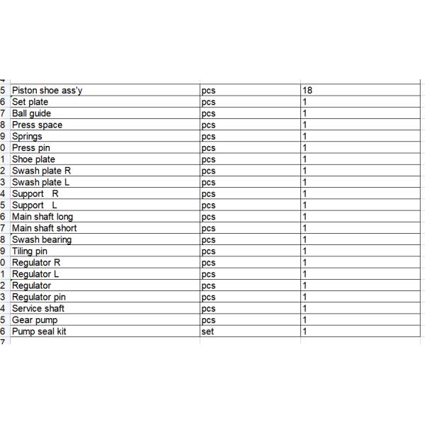 HITACHI EX200-1 EX300 Pilot Hydraulic Gear Pump 4181700 9217993 4181700
