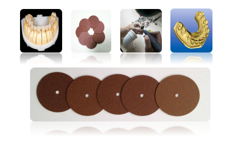 Модель зубной протезы зубной режущий диск, диски полировки оксидом алюминия зубная высокая плотность