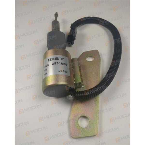 Durable Excavator Solenoid Valve 24V  Fuel Shut Off Solenoid Vavel 3991625