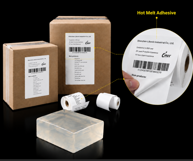 RS411 Pressure Sensitive Hot Melt Block for Labels, Mailing Bags & Self-Adhesive Packaging, Built for Smooth Converting