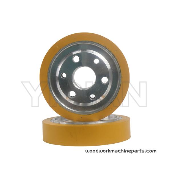 120*30*25mm Rubber Feeding Roller With 6 Holes For Woodworking Four Sides Planer