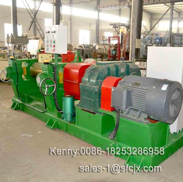 SGS 2 Roll Rubber Mixing Machine , 16 Open Rubber Mixing Mill