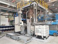 IBC automático que decanta el sistema 6-10 M3/H que descarga velocidad
