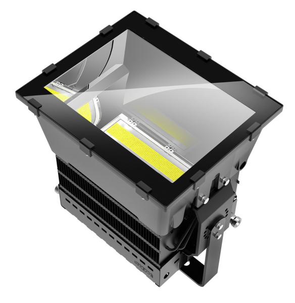 Super bright football court stadium LED high mast outdoor lighting high power 1000W LED flood light