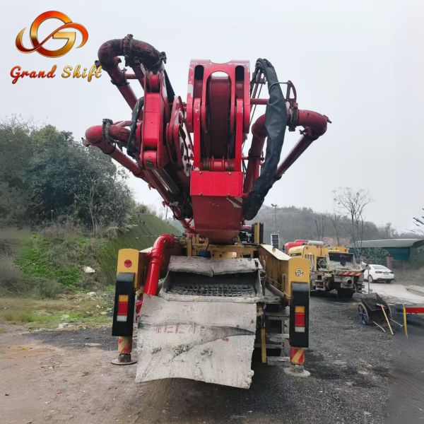 Used SANY SYM5340THB 48m Boom Concrete Pump Truck with 170m³/h Output, 2020 Model Ready to Ship