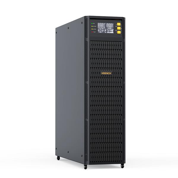 Visench OEM ODM 10KVA/9000W 3 Phase 0ms Transfer Pure Sine Wave 10000VA Online Industrial UPS Uninterrupted Power Supply