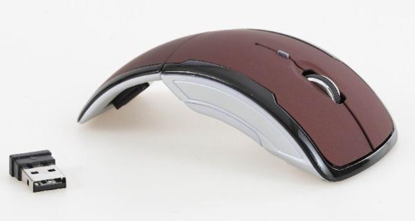 Forme la bola estándar/pequeña superior del pulgar el ratón inalámbrico WES-M-013 del Trackball