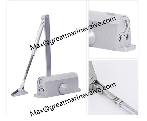 Marine Ship Use Aluminum Alloy Door Closer Fire Certified Quiet Adjusting Door Closer for marine use IMPA CODE 490605