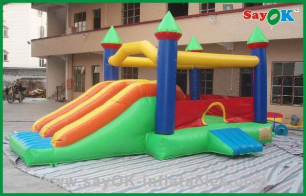 La glissière gonflable d'intérieur a adapté la glissière aux besoins du client gonflable de videur pour l'amusement, glissières sèches gonflables