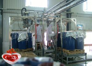 chaîne de fabrication de tomate de 380V SS304 60 Ton/D 1500 T/D