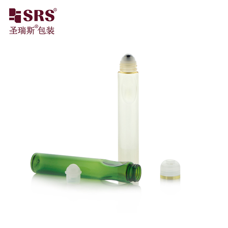 20ml Recyclable PETG Roller Bottle Lightweight Travel Friendly for Essential Oil Cosmetic Packaging