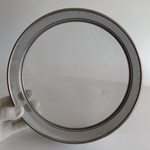 Double Layer Frame  20cm Pharmaceutical Sieves 150 Micron Sieve