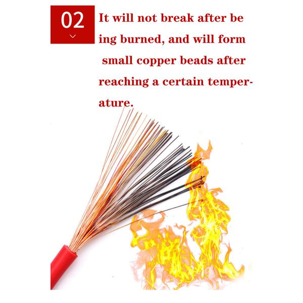 Low Resistance PVC Insulated Flexible Cable 1mm PVC Armoured Cable