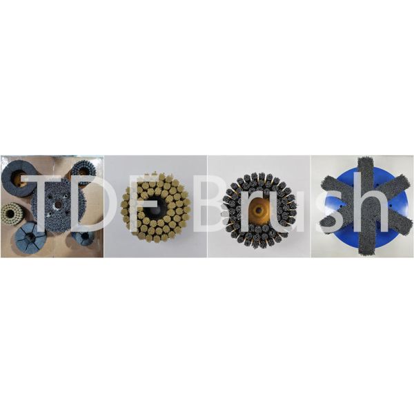 Ceramic Fiber Abrasive Filament Disc Brush - Industrial Precision Finishing Tool