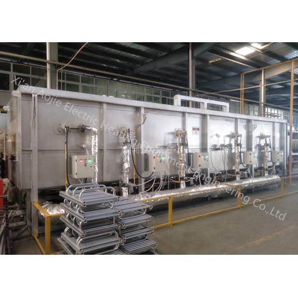 Mesh Belt Aluminum Continuous Brazing Furnace 130mm / 180mm Belt Width