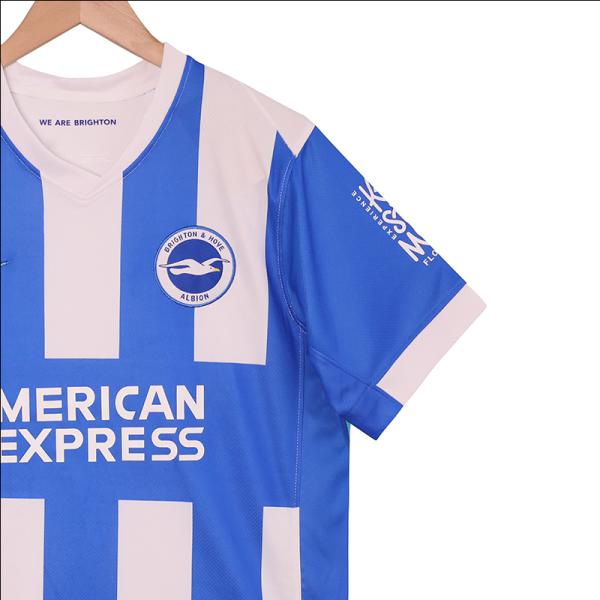 Brighton 2025-2026 Home Fan Jersey - Customizable Unisex Polyester