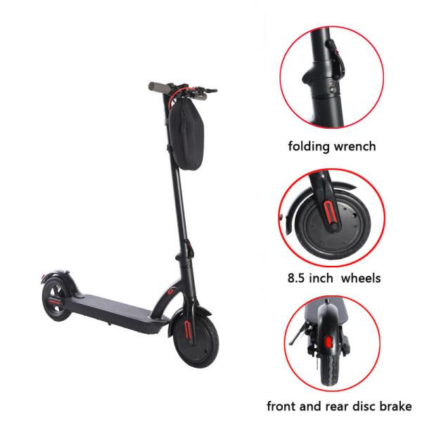 Adult Powerful Electric Scooter Led Display , Off Road Electric Scooter 30km/h