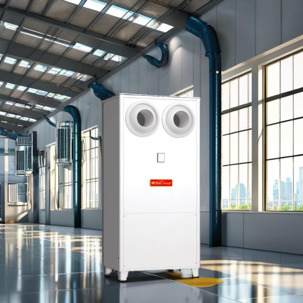 Air Water Evaporative Cooling System Semi Open For Hotel Garage And Station Hall