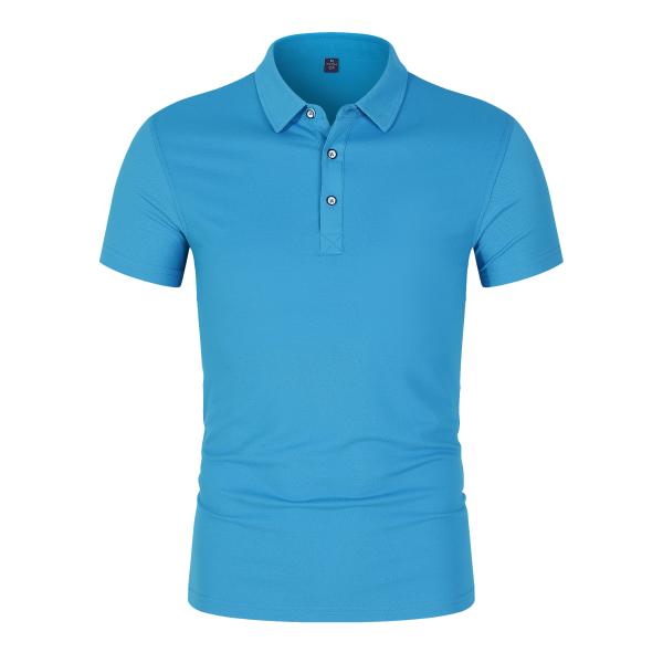 Custom Polo Shirt Print Or Embroidery Design Logo High Quality Cotton Polyester Men'S Golf Business Polo Shirt