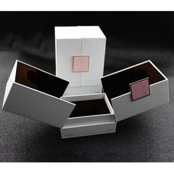 Lid And Base Cosmetic Packaging Box For Essential Oil Parfume Bottle