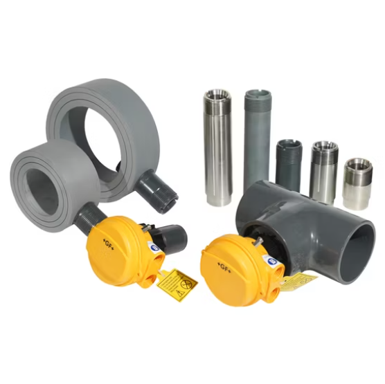 +GF+ 3-2551-T0-11 - Flow-Measure/S3L-Digital-Output - PVDF Empty Pipe Detect Insertion Mag Flow Sensor