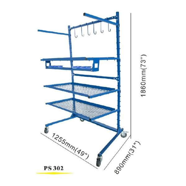 Car Bumper Paint Racks Workshop Bracket Repair Paint Bracket Universal Paint Stand