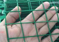 Verte en PVC revêtu de maille de jardin pour longue personnalisé 1/4 pouce filet de fil soudé