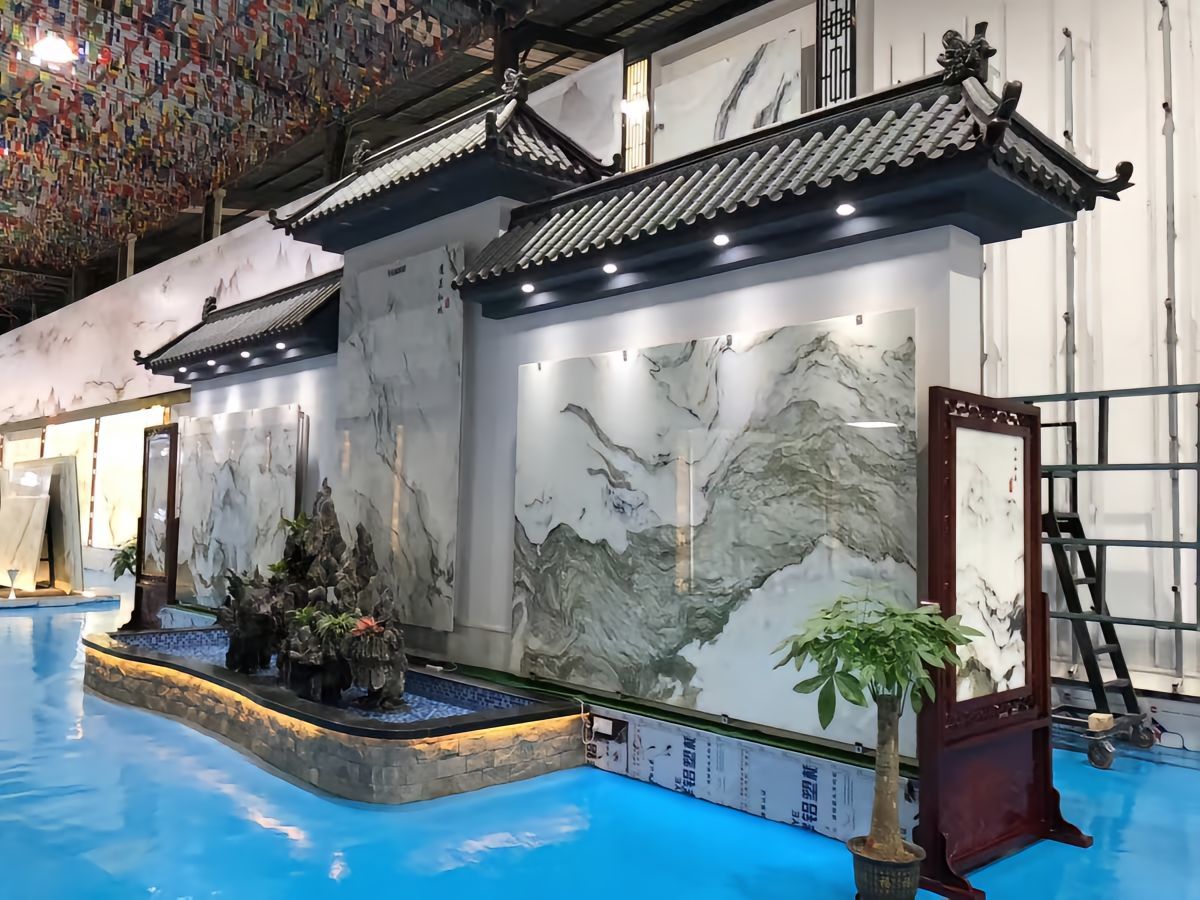 Polymer Integrated Antique Chinese Style Roof Tiles All-in-One Antique Eaves & Ridge Tiles PP Material Lightweight Roof Panels
