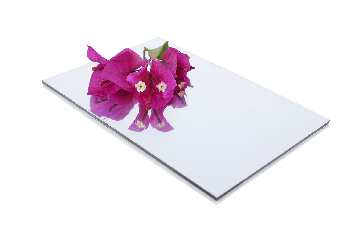 High Reflective Mirror Aluminum Composite Panel for Building Facade, 4mm ACP Sheet Supplier