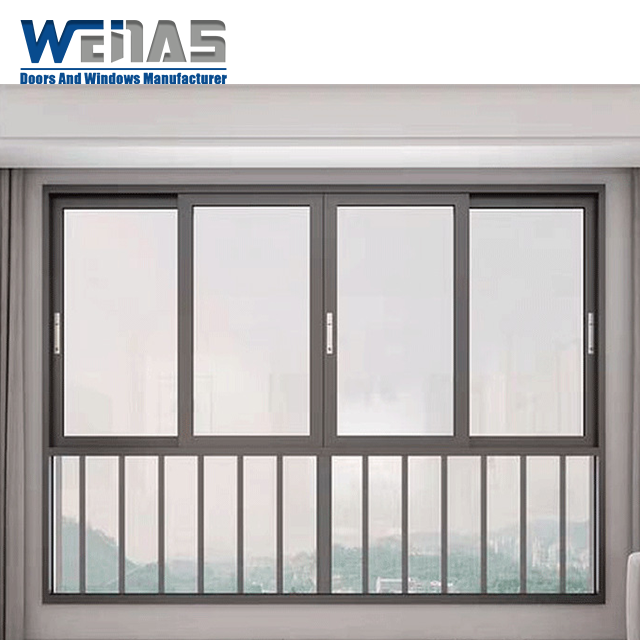 Heat Insulation Soundproof Heavy Duty Sliding Insulated Aluminium Windows Villa Hotel