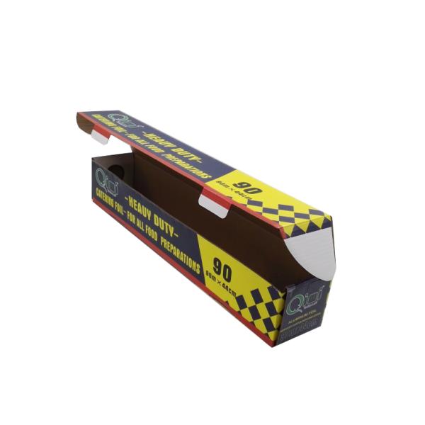 Recyclable Eco Friendly Food Packaging Aluminum Foil Wrap Custom Logo