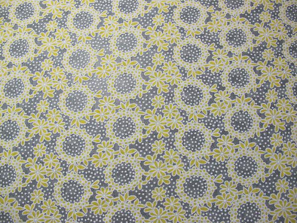 Cotton Circle Colored Polyester Burnout Allover Flower Lace Fabric for Kid Clothes