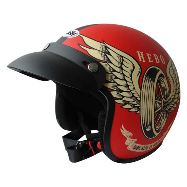 Replace/Repair Open Face Helmet with Visor Washable Sponge Lining Classic Retro Style