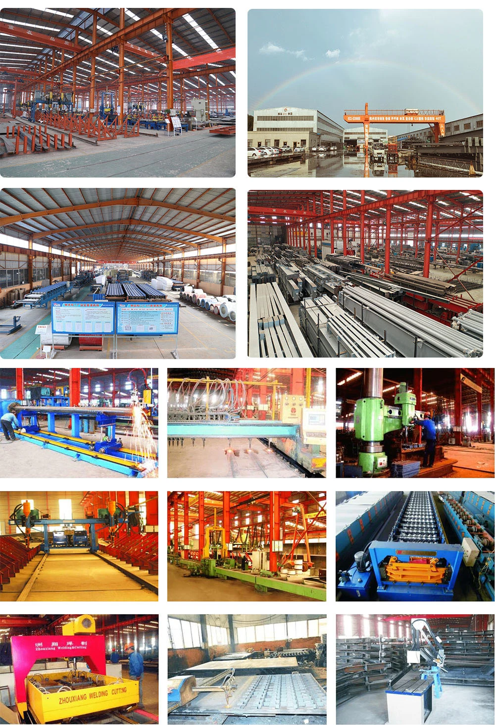 OEM Prefabricated Light Steel Frame House